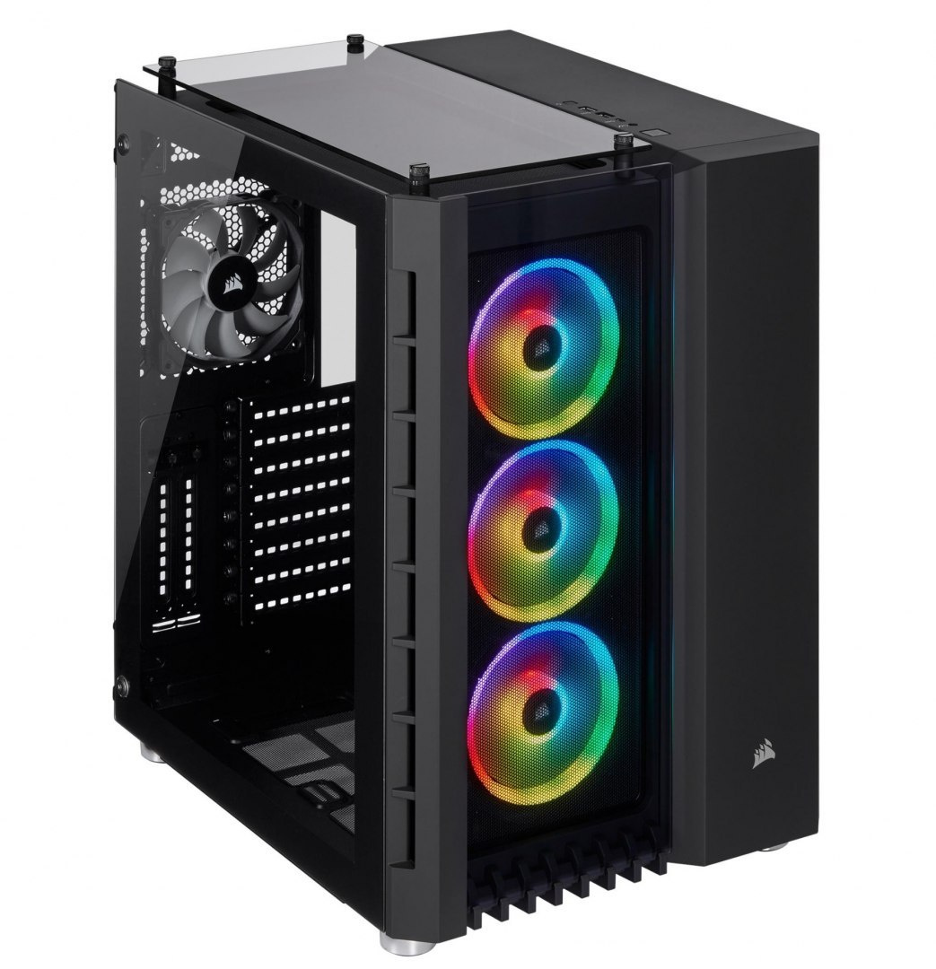 Obudowa Corsair Crystal X Rgb High Airflow Tg Black Cc Ww